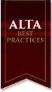 Alta Best Practices